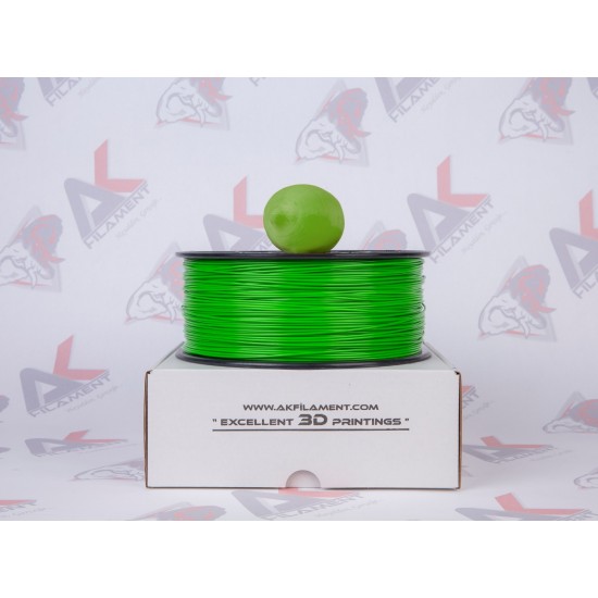 Ak Filament 1.75 mm Yeşil ABS Filament - Green